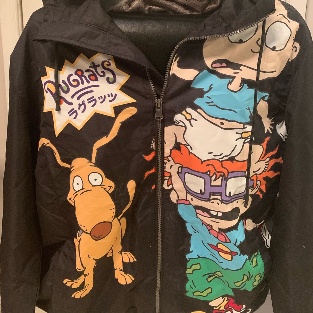 Authentic Members Only Nickelodeon Chucky Hooded Windbreaker